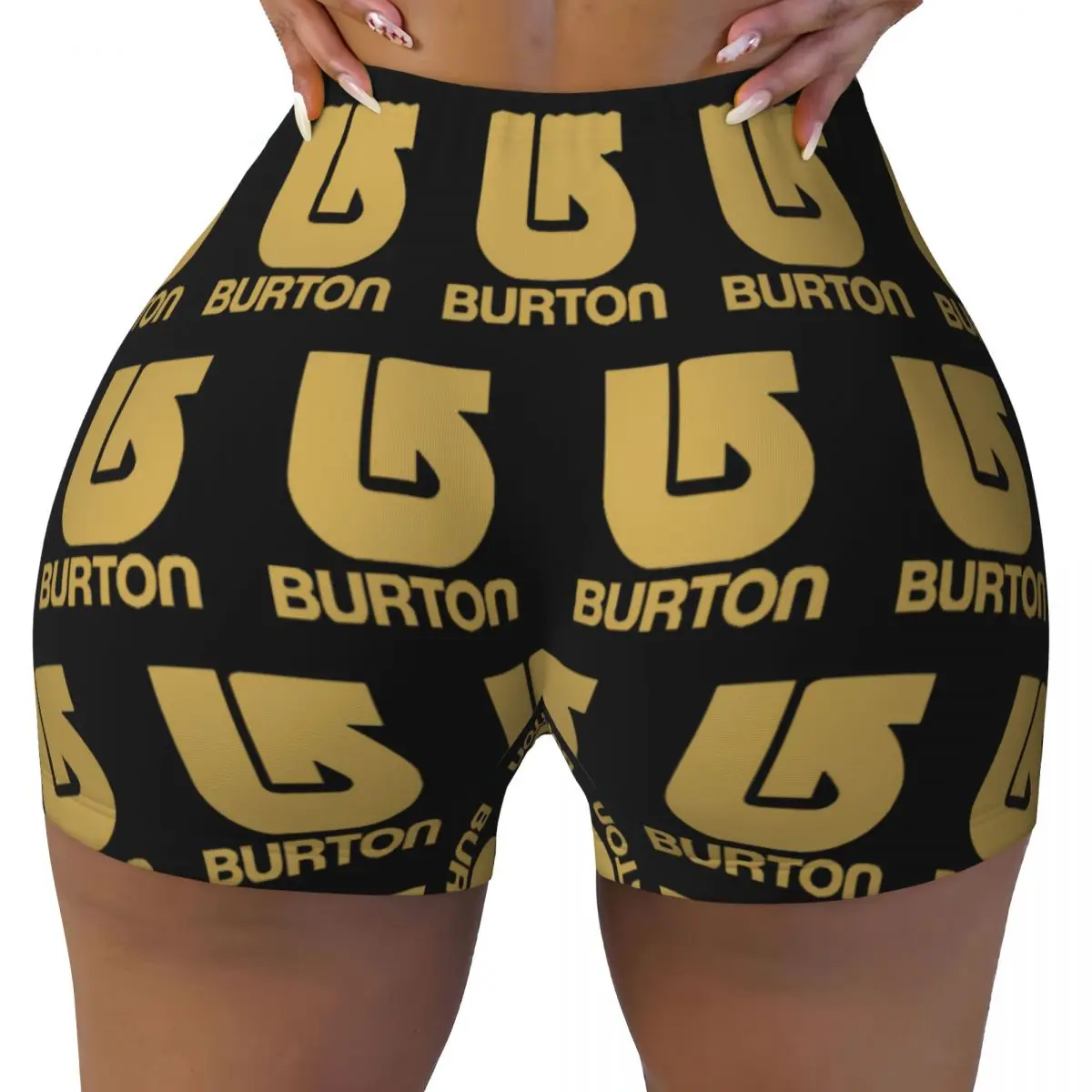 

Пользовательские Burton Сноуборд Спортивные шорты для йоги Женские шорты для тренировок в тренажерном зале Бег Спортивные волейбольные байкерские шорты