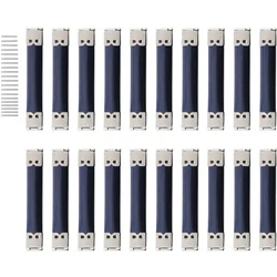 10pcs Metal Internal Flex Frame Kiss Clasp DIY Craft Coin Purse Bag Sewing Making Sliver Handbag Hinges for Bag Coin Purse