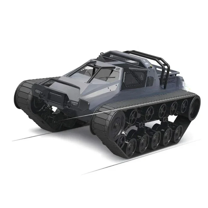 2.4Ghz Remote Control Toy Tank 1/12 Scale High Speed Drift Off-Road Army Tracked Remote Control Chariot Kids Boys Outdoor