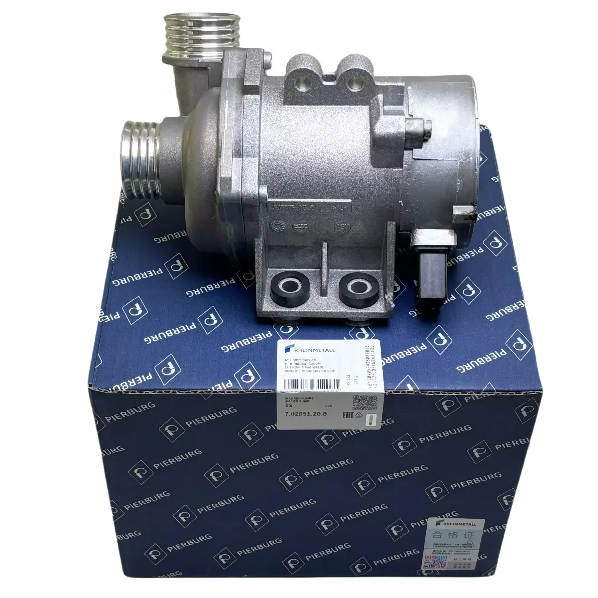 Pompe à eau de moteur OEM Pierburg adaptée à la BMW 325i 328i 525i X3 11517586925