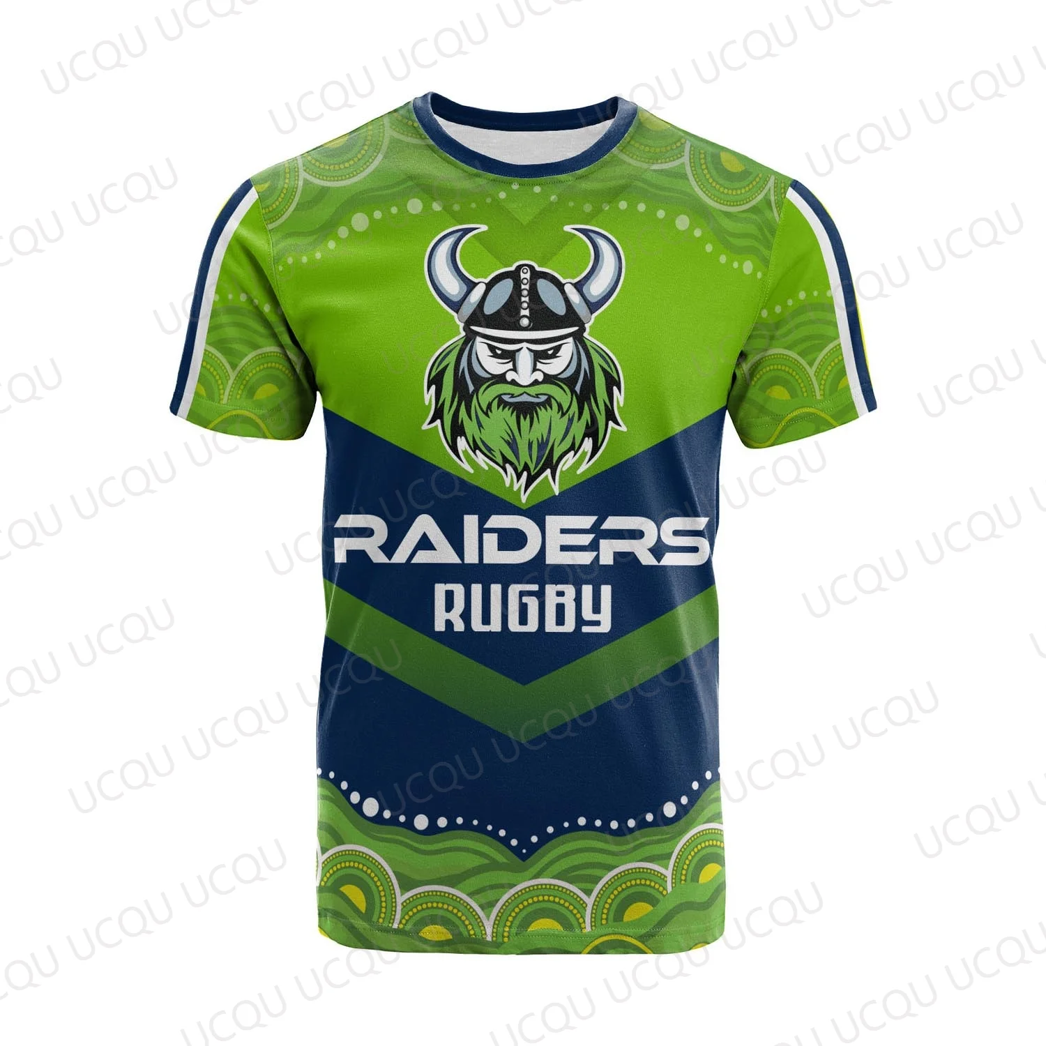 Canberra Raiders 2025 Camiseta de rugby Australia Diseño AI Edición limitada Jersey Uniforme Manga corta Ropa deportiva para hombres Top para fanáticos