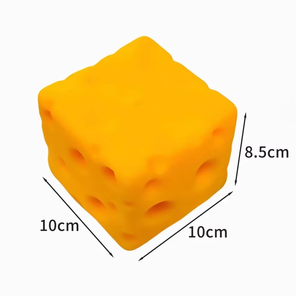 5CM Käse-Quetschspielzeug, extra große Größe, Käse-Squishy-Fidget-Spielzeuge, langsam rückfedernder, formbarer Entspannungsball für Erwachsene, Geschenke, Neu 2026