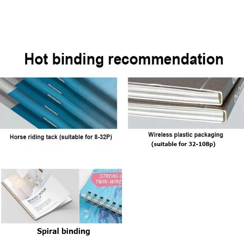 مخصص 5 كتب الطباعة مجلة التعليمات الهزلية دليل كتالوج كتيب كتيب غطاء ناعم مخصص مجاني