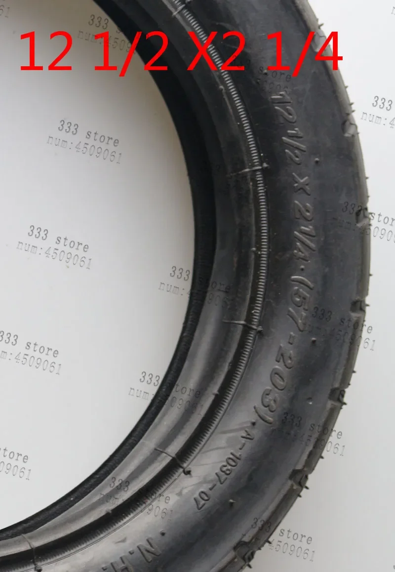 12 1/2X2 1/4 (57-203) Band past op veel benzine-elektrische scooters Inch buisband voor ST01 ST02 e-bike