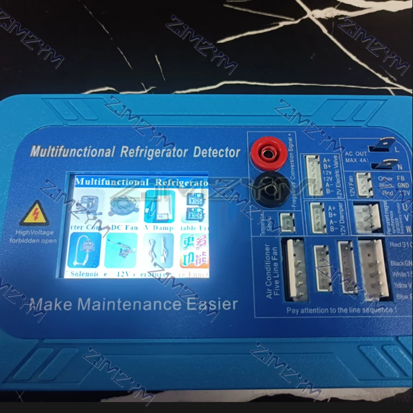 Детектор преобразования частоты холодильника, тестер платы преобразования частоты компрессора, тестер электромагнитного клапана заслонки вентилятора