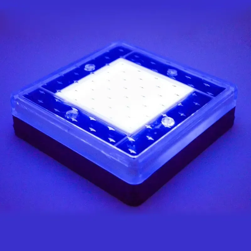 IP65 Waterproof Solar LED Garden Light 6 LEDs Landscape Brick Lighting Paver Floor Lamp for Outdoor Pathway Yard Decoration