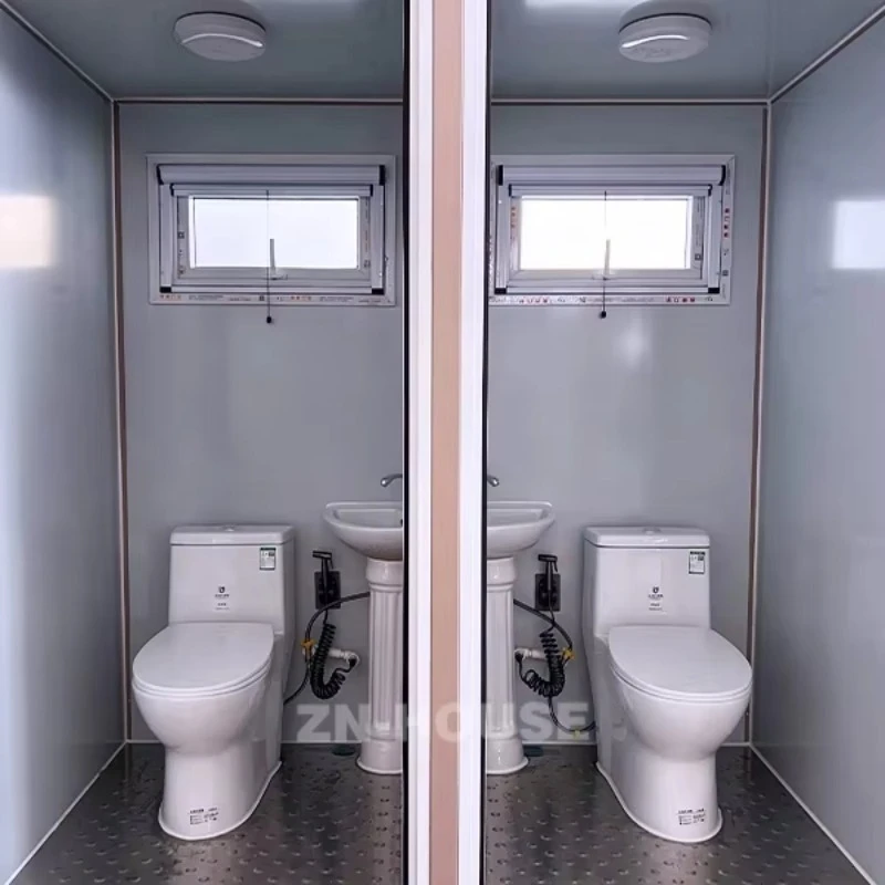 Wholesale Mobile Home Portable  Cabin Container House Rest Room Toilet Bathroom Compost Mobile Portable Toilets for Sale