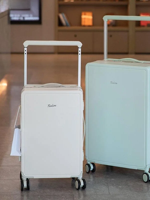 

Durable Aluminum Frame Lage Travel Suitcase Password Lo ex 2024 Summer mat Luxury ABS PC Material