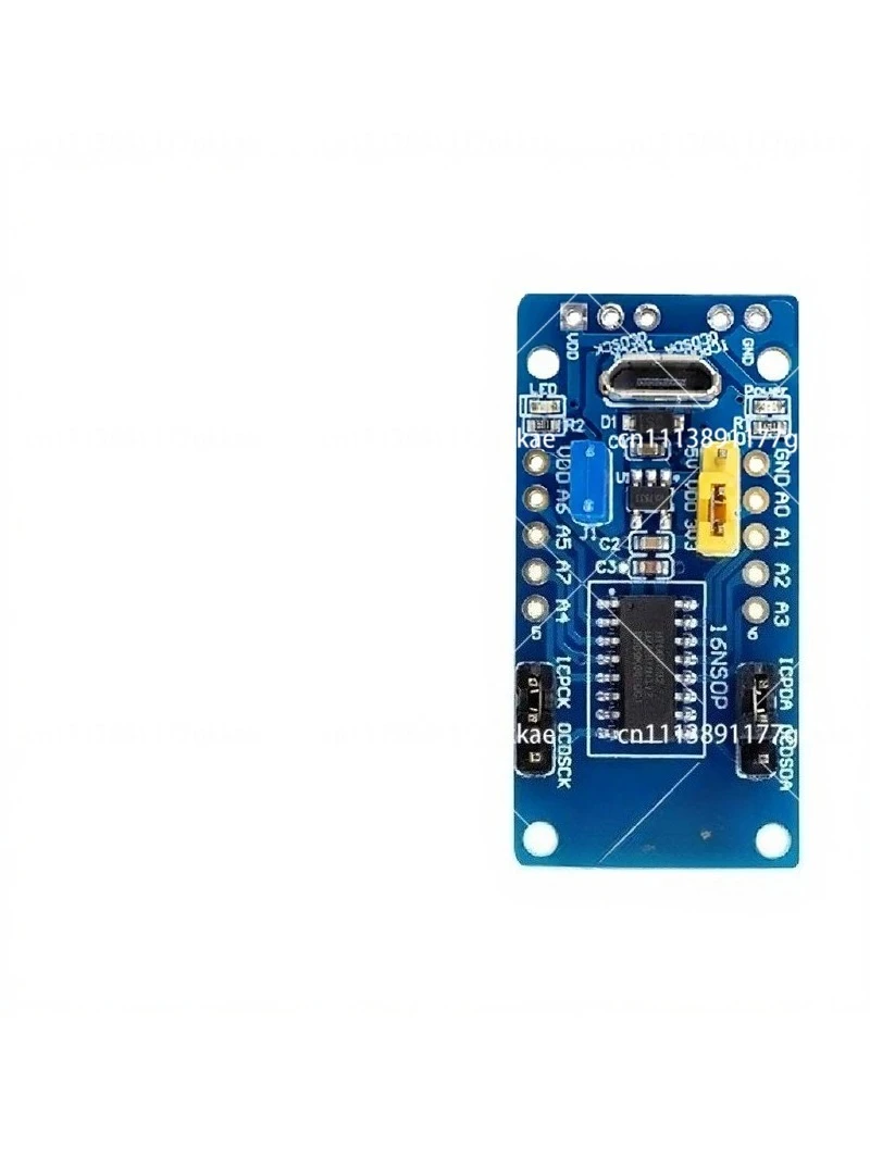 HT66F002 Microcontroller Development Board Kit with Debugging Module for Embedded Programming