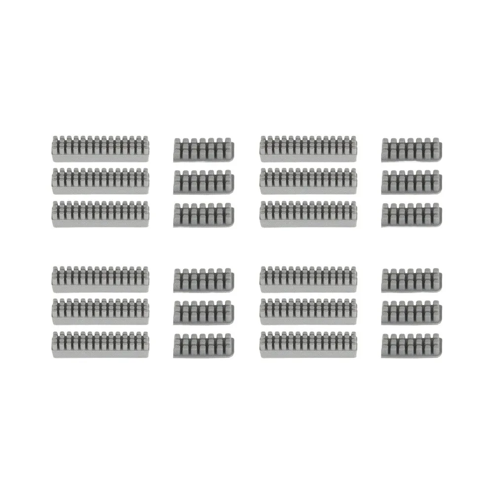 For 3D Printer Cleaning System with Dual Ergonomic Handles and 8 Interchangeable Metal Brushes for Glass BuildTak Resin Vats