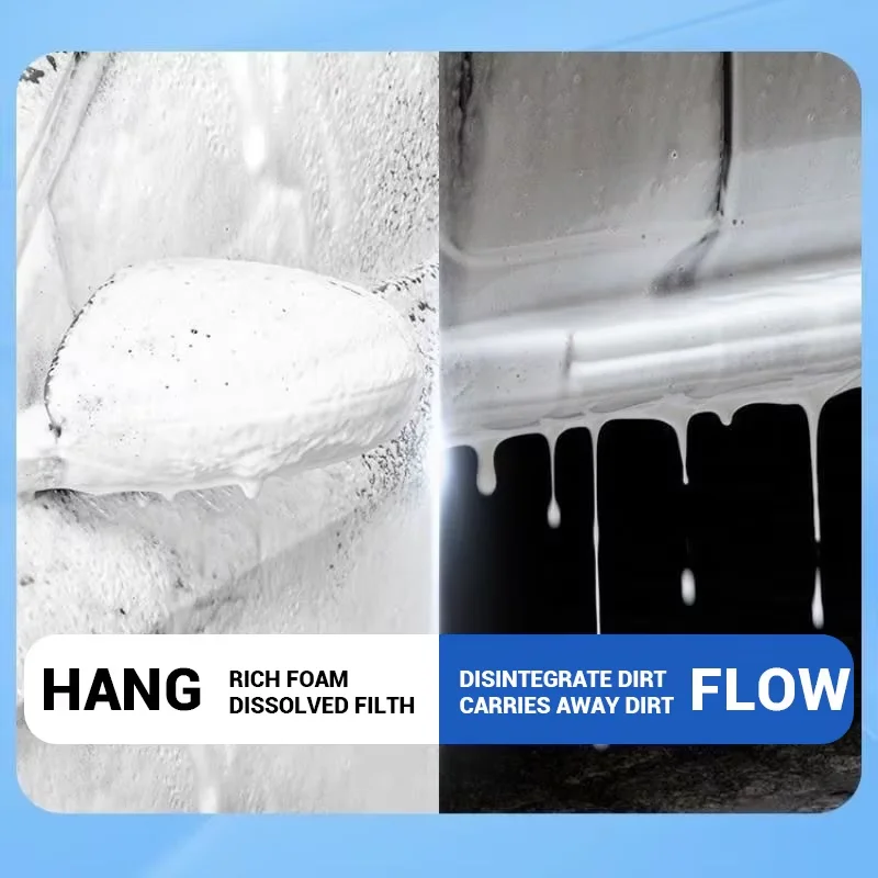 بخاخ رغوة كهربائي محمول احترافي 2 لتر مدفع رغوة الثلج بخاخ غسيل السيارات الآلي لغسيل السيارات قابل لإعادة الشحن