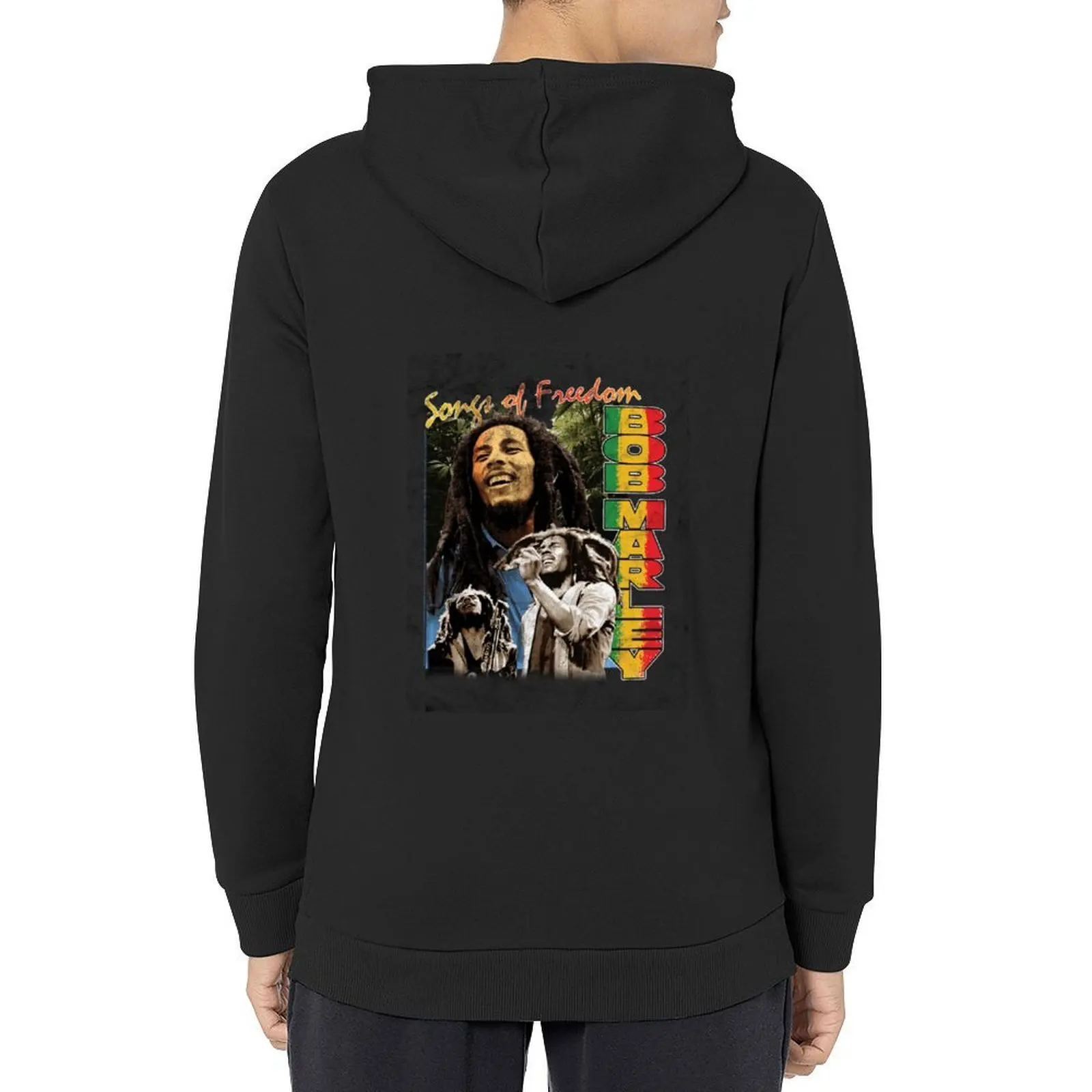

Vintage Reggae Hoodie aesthetic clothing japanese style men wear anime clothes autumn hoodie