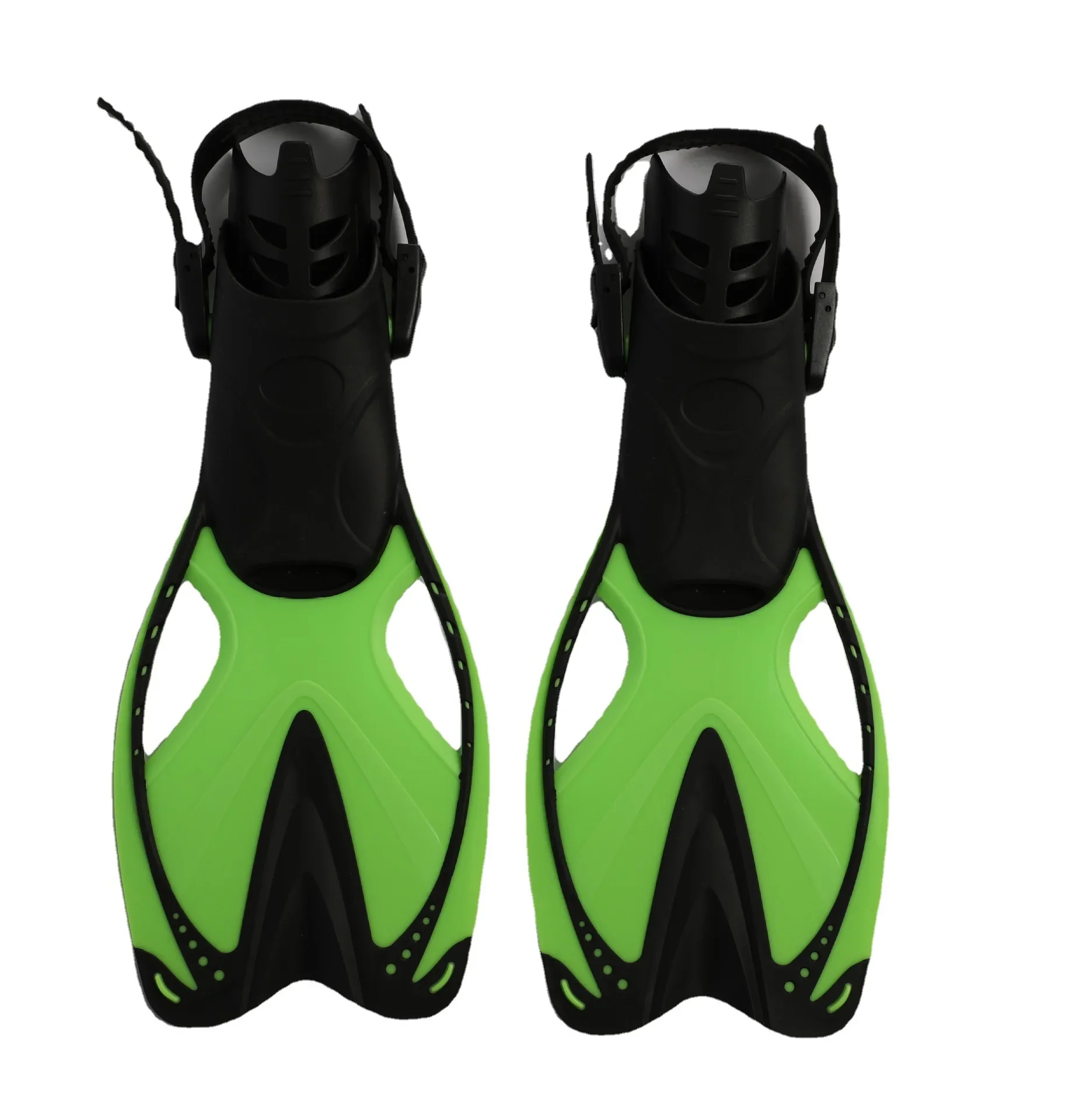 Universal Children\'s Frog Shoes Silicone Adjustable Short Diving Assist Fins Children\'s Lightweight Diving Training Equipment