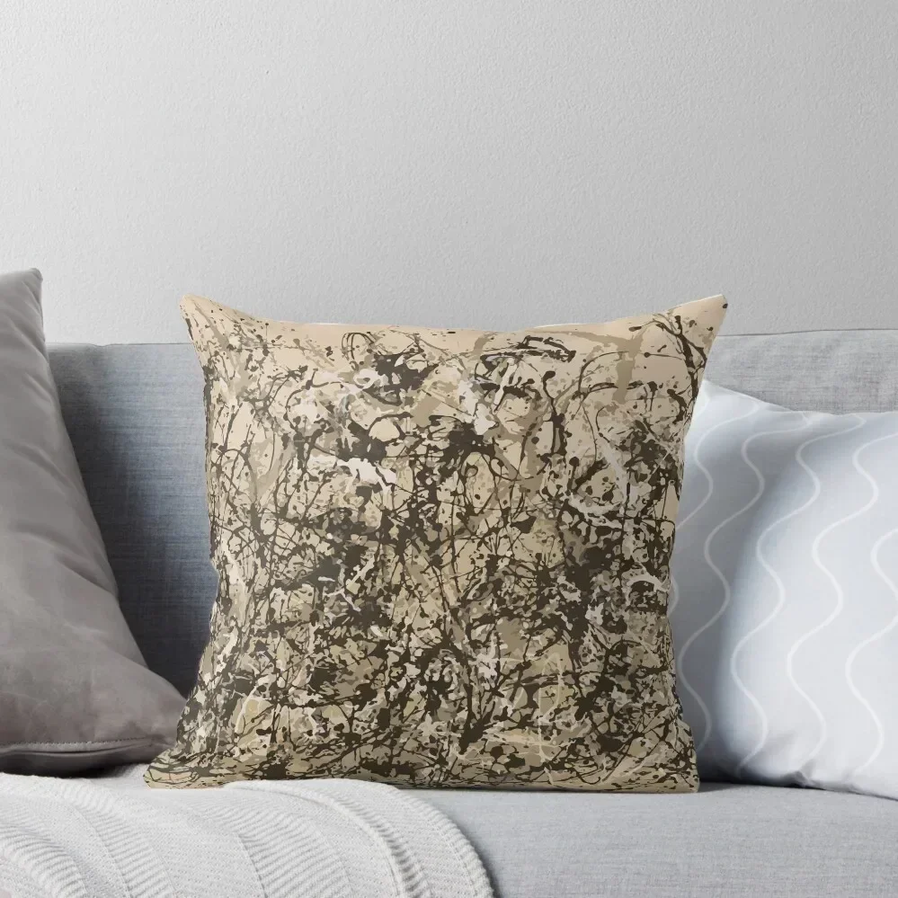 Autumn Rhythm Jackson Pollock Throw Pillow Custom Cushion Photo Pillow Case Christmas Christmas Pillow Covers