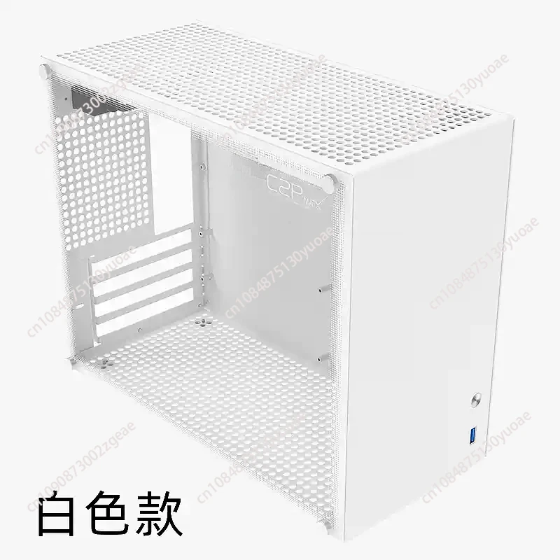 All Aluminum Case, Glass Side Transparent ATX Power K88 Mini Computer Case Premium C2P Small Case