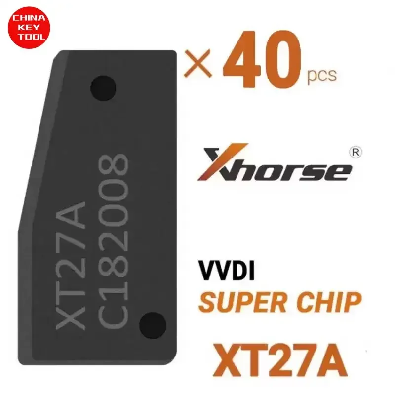 40PCS Xhorse VVDI Super Chip XT27A01 XT27A66 Transponder Support Rewrite