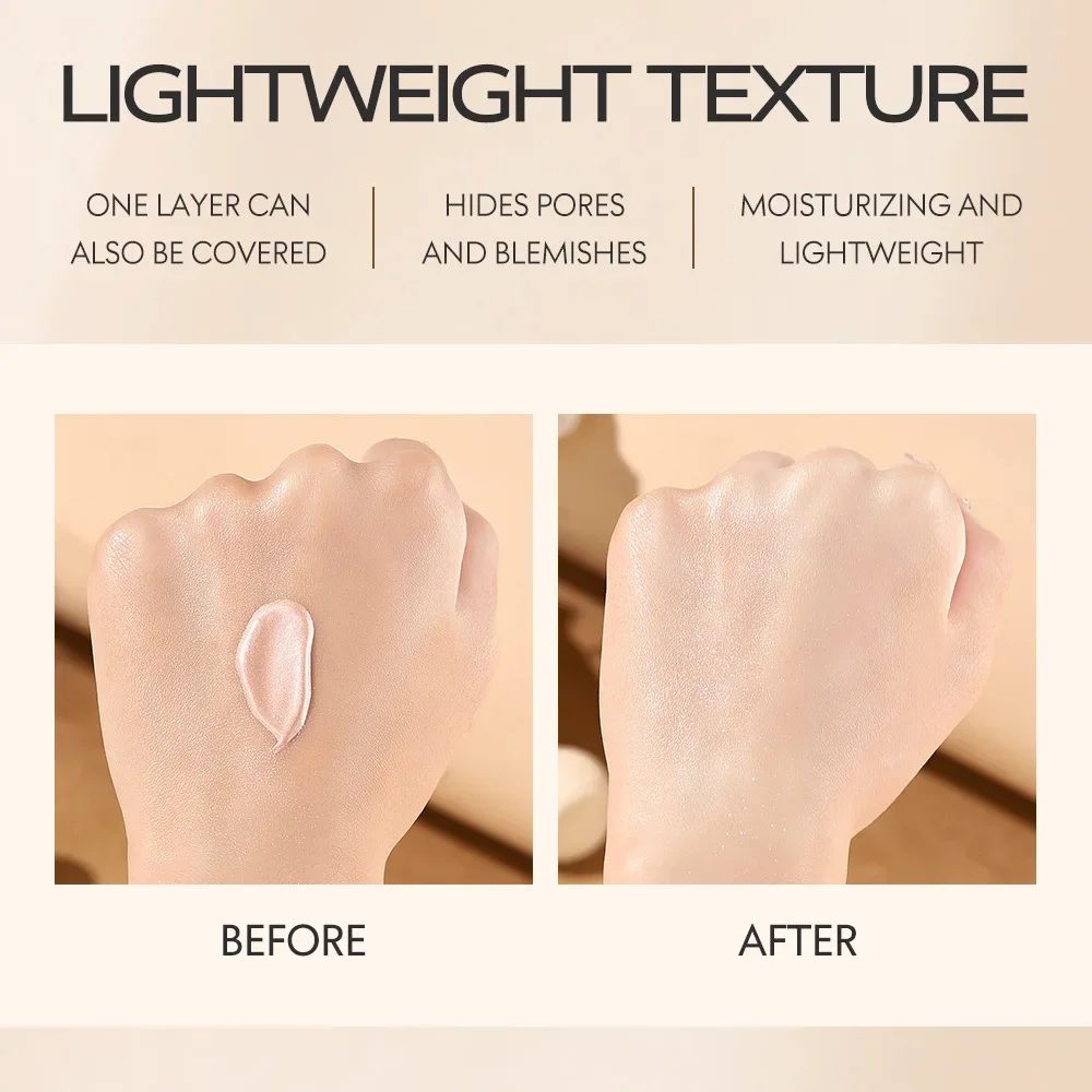 ICVC ハイグロス リキッドファンデーション オイルコントロール コンシーラー BBクリーム 肌トーンアップ 英語対応 フェイスメイク