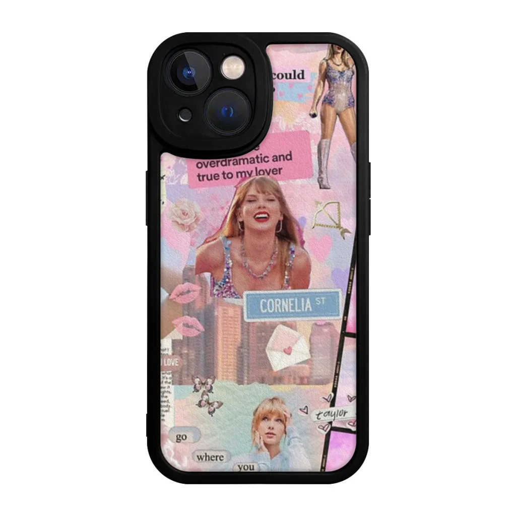 

Phone Case For iPhone 15 Pro Max Silicone Shell Lover Collage