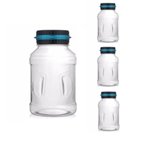 1 Piece Piggy Bank Money Box Jar Coins Storage Box Jar 1.8L Counter Electronic Digital LCD Counting C