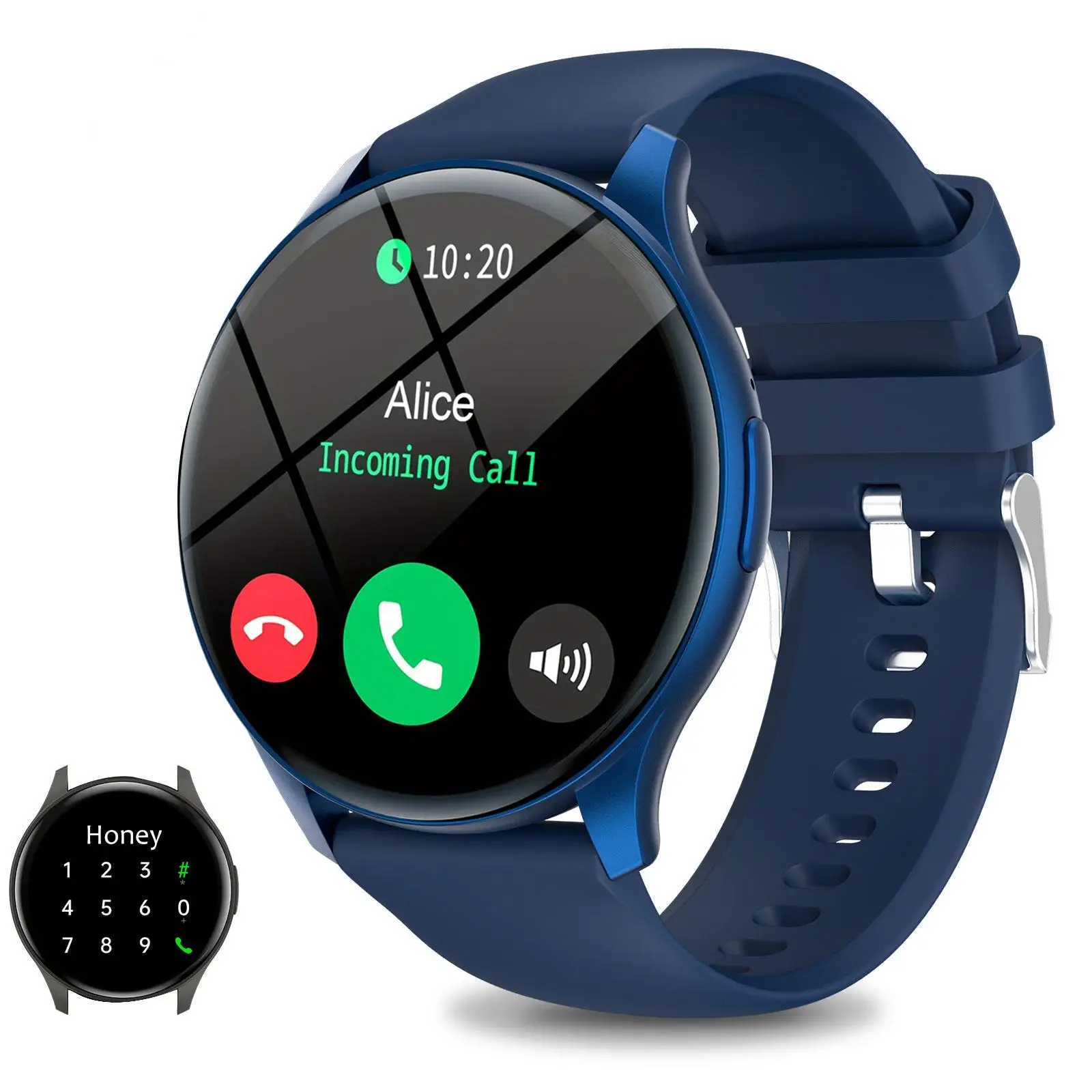 ساعة ذكية رياضية خارجية، تذكير بالمعلومات، مكالمات لاسلكية، ساعة رياضية متعددة الوظائف للرجال والنساء