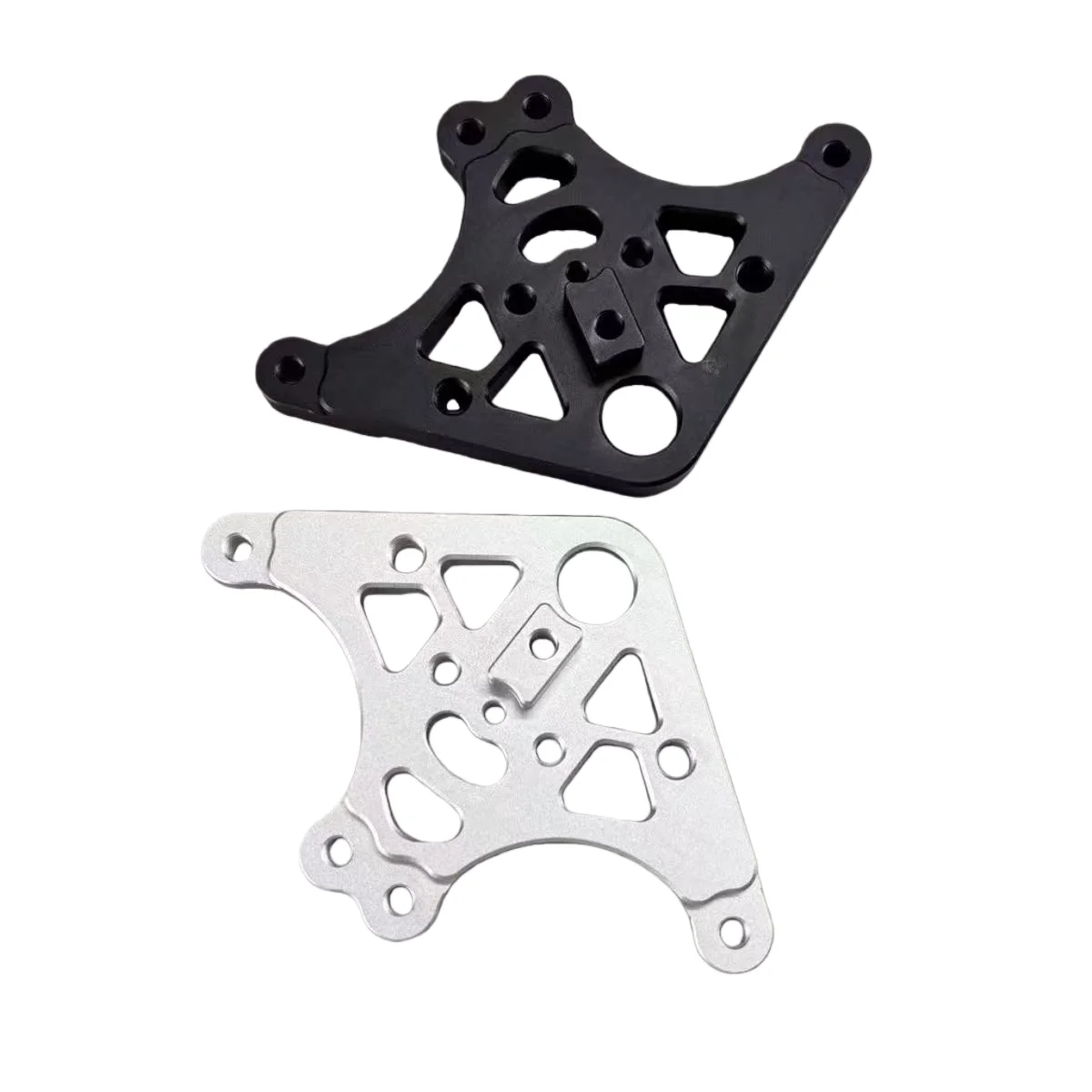 

84 мм универсальный двойной тормозной суппорт краба, левая и правая совместимая модель подходит для 220 дисков мотоцикла, модифицированная плоская вилка