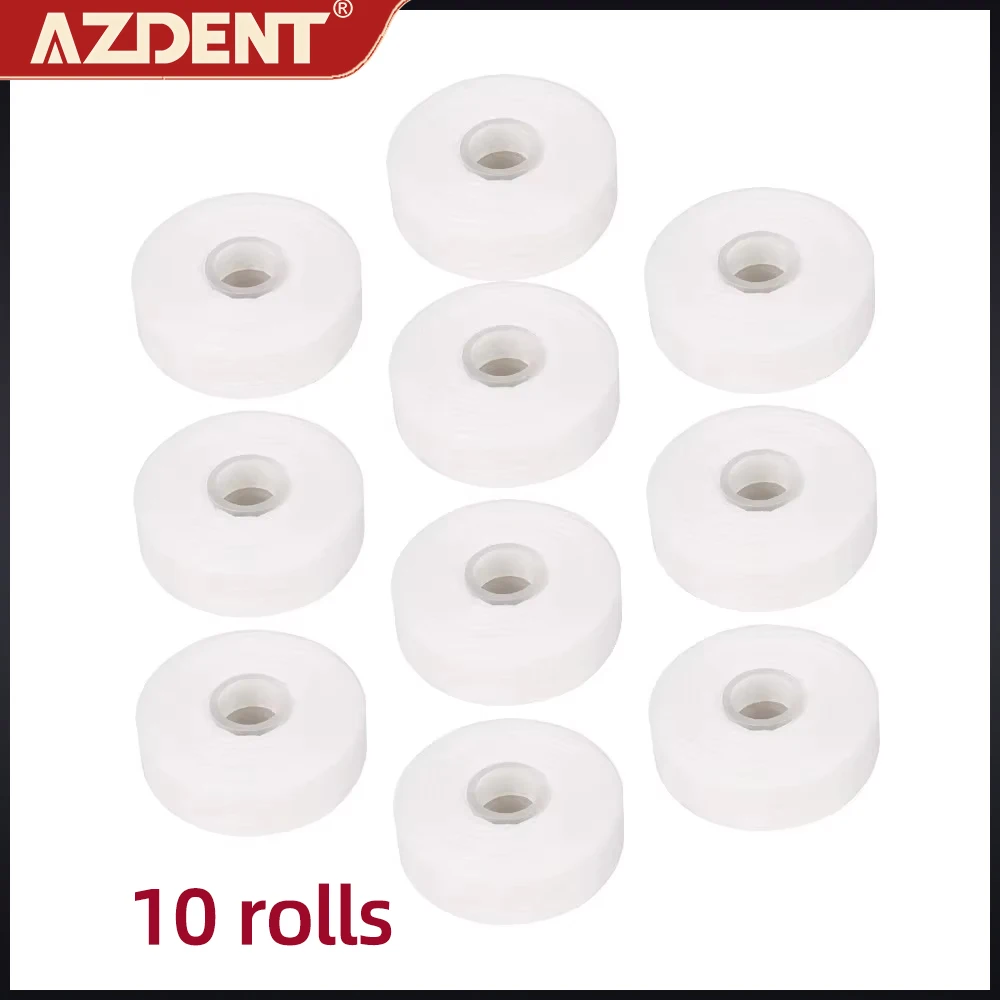 AZDENT 10 рулонов зубной нити