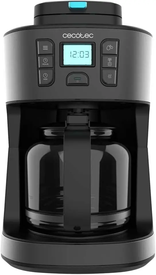 Cafeteras Goteo Coffee 66 Grind Drop,Molinillo Cuchillas,Hasta 12 Tazas,Tecnología Extremearoma,En Acero Inoxidable