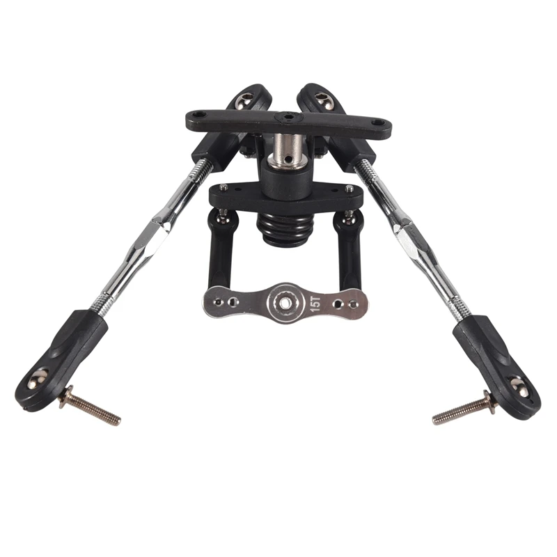 Aluminum Symmetrical Trun Symmetric Steering Kit Fit For 1/5 HPI ROVAN KM BAJA 5B 5T 5SC King Motor