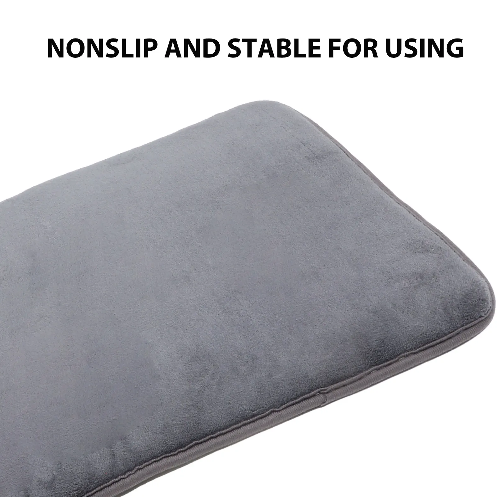 Memory Foam Bathroom Floor Mat Soft Thick Nonslip Absorbent Bath Rug Anti-Skid Shower Rug Carpet Bath Rugs Bathroom Mats