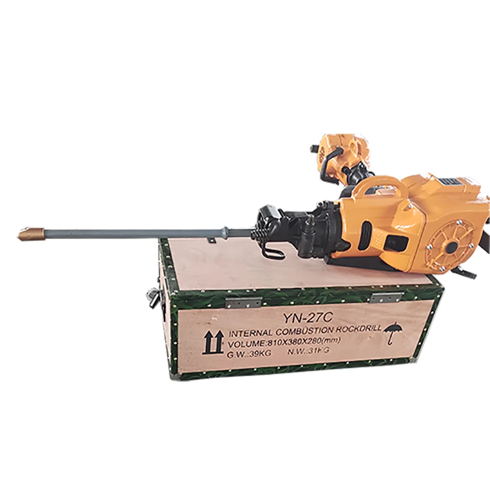 

Chinese Factory Mine Drilling Rig YN 27C Jack Hammer Pneumatic Hand Held Air Leg Rock Drill for Sale