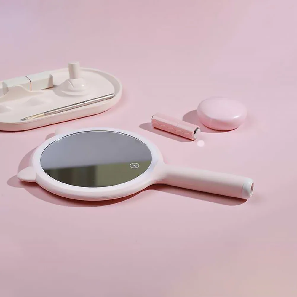 ماكياج مضاء LED سطوع قابل للتعديل لسطح المكتب لغرفة النوم طاولة الغرور استخدام مرآة للاستخدام المنزلي