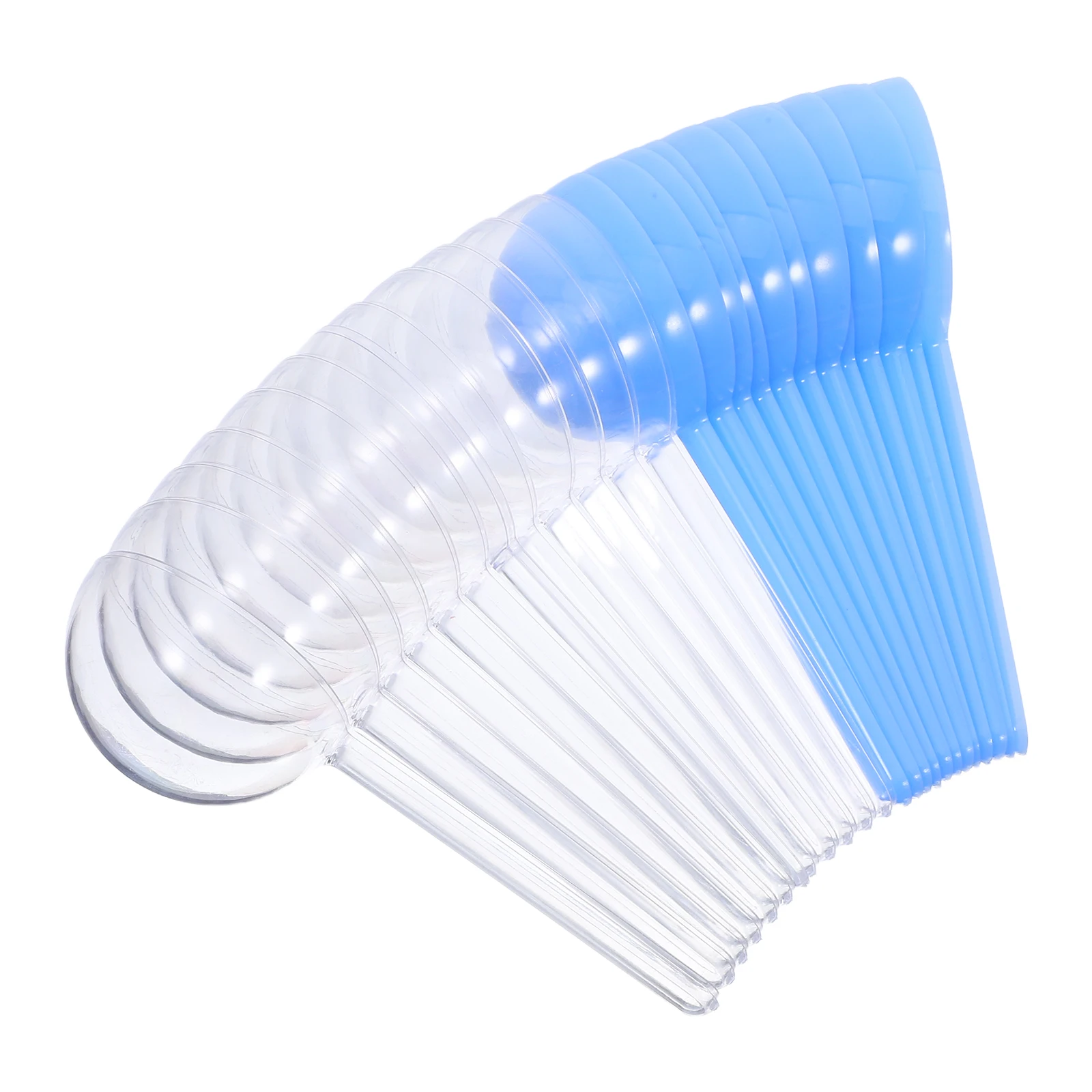 

12 Pcs Round Lollipop Packaging Box Chocolate Plastic Portable Candy Holder Container