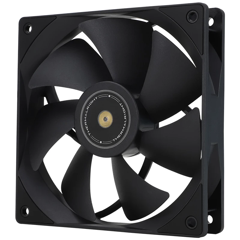 Thermalright-ventilador de equilibrio silencioso, disipador térmico PWM de 4 pines, rendimiento de rodamiento de bolas Dual, Enfriador de CPU de PC, TL-G12, 120MM