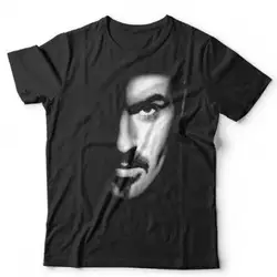 Maglietta George Michael Face Unisex & Kids Wham close 100% cotone