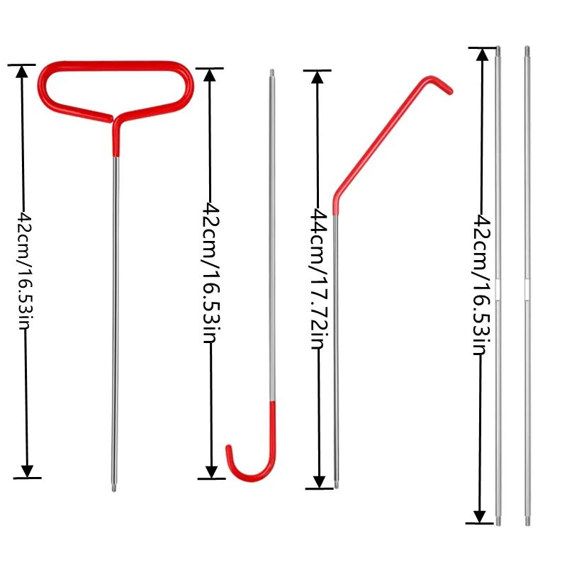 Geeignet für Auto Dent Repair Tool Multifunktionale Innenentfernung Schraubendreher Keilinstallation Positionierung Airbag Reparatur Tür
