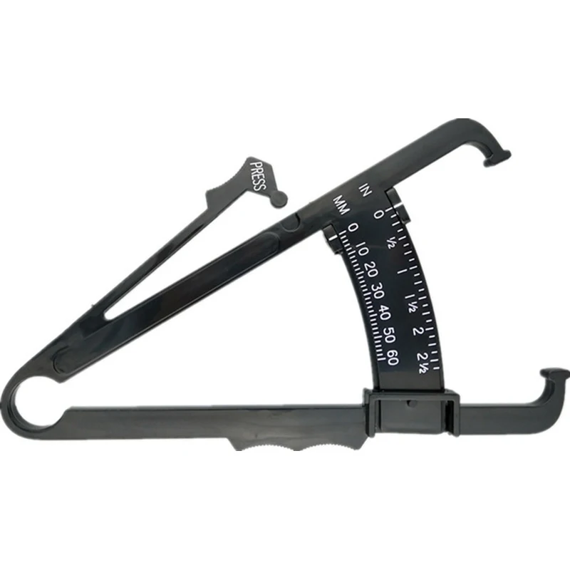 Humanized Non-slip Tooth Edge Design Body Fat Clamp With Sliders Fat Caliper Fat Clamp Fat Clamp Sebum Meter Skinfoldcaliper