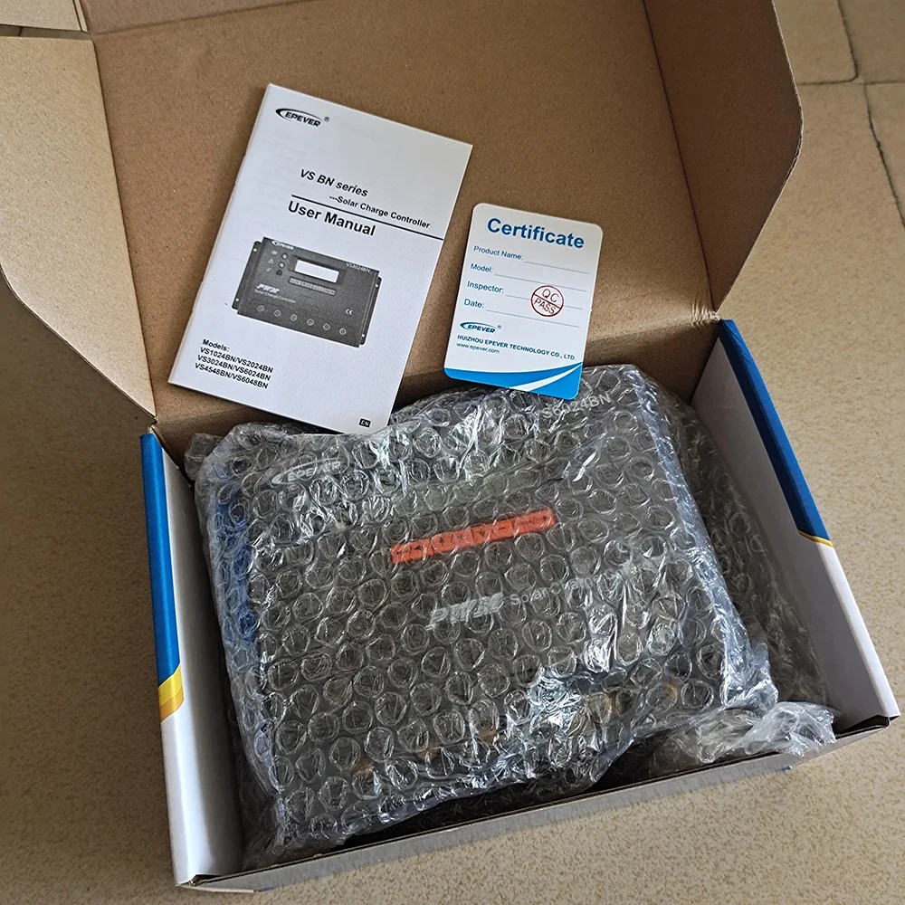 

VS6024BN 60A 12V/24V EPever VS PWM solar charge controller VS-BN Series