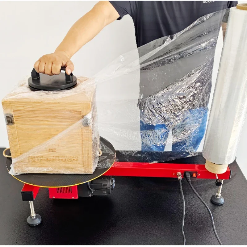 Electric Wrapping Film Packaging Tool Semi-automatic Stretch Film Express Logistics Shipping Fully Automatic Cardboard Box Tool