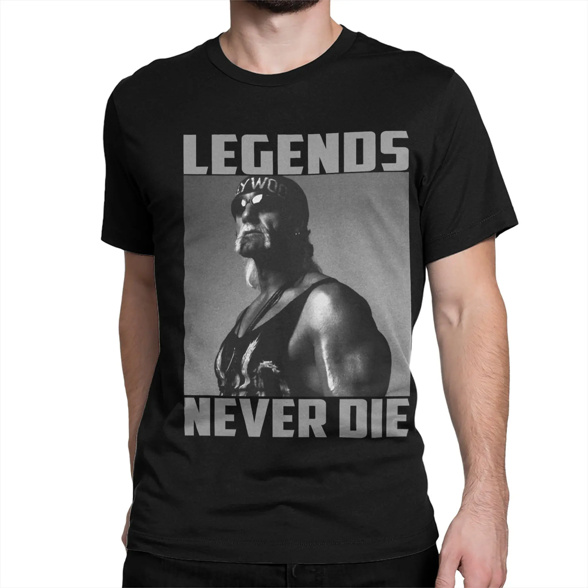 

Mens Womens Hulk Hogan RIP Remembering Wrestling Legend T Shirt Cotton Graphic Printing Tee Shirts Clothing Outfits