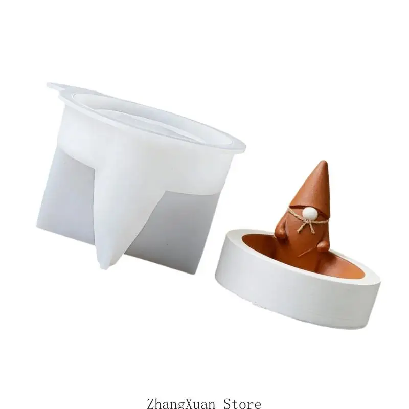 Zwerge Kerzenhalter Silikonform für DIY Handwerk und Heimdekoration 3XUF – Detail 9