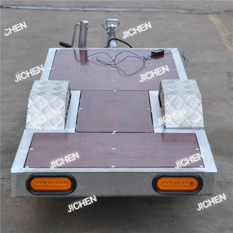 

neu CarFlatbed Trailer, MotorcycleBicycle Tool Transportation Car Trailer, Flatbed