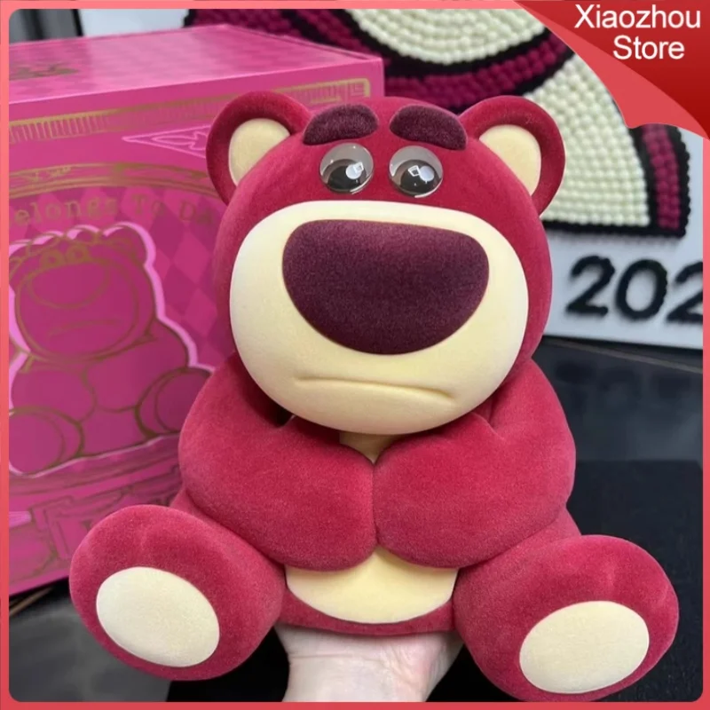 

5TOYS Disney Lotso Strawberry Bear Gift Box My Heart Belongs To Daisy Series Cute Anime Figurine Collection Model Girls Gifts