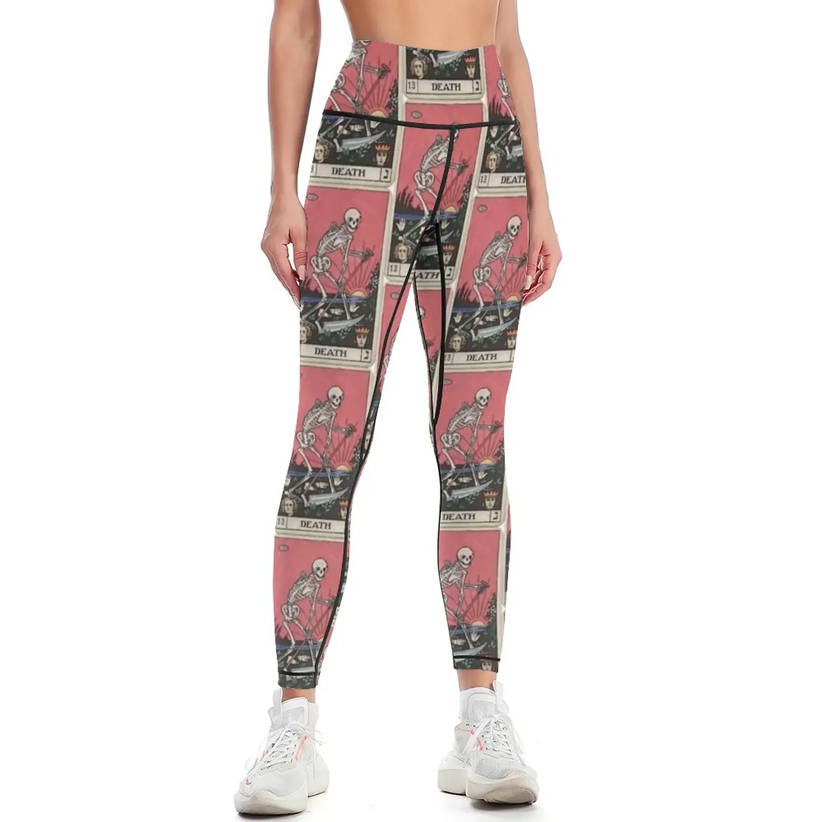 

Death Tarot Leggings legging gym sport legging Womens Leggings