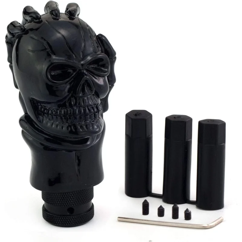 Skull Manual Car Knob Shifter Auto Gear Shift Handle Magic Skeleton Stick Style Fit Most MT Transmissions