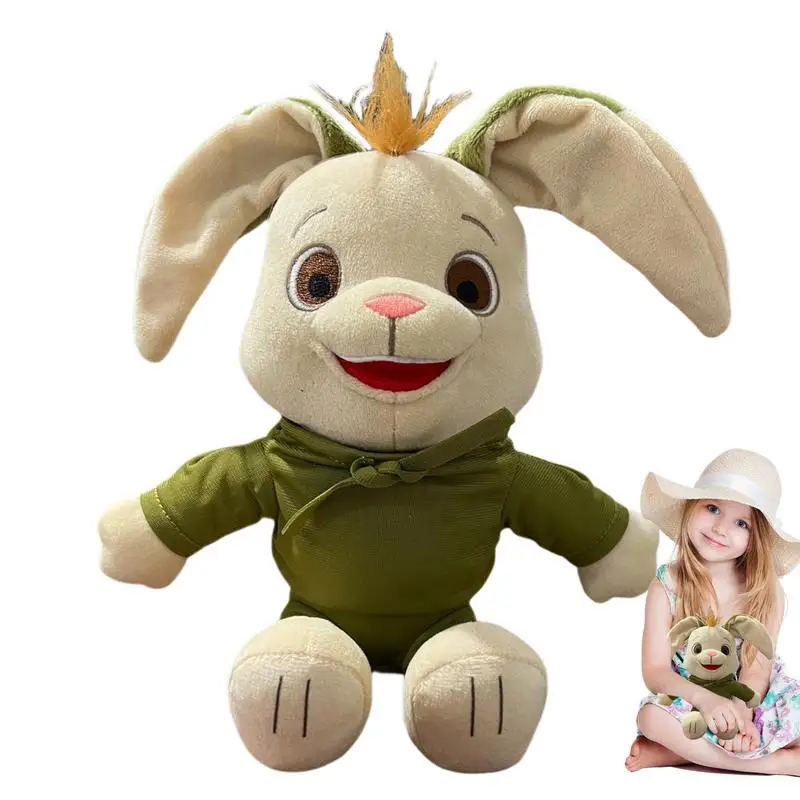 Rabbit Stuffed Animal Creative Easter Bunny Plush Toys Soft Hug Throw Pillow Sleeping Soothing Toys Home Decoration For Friends