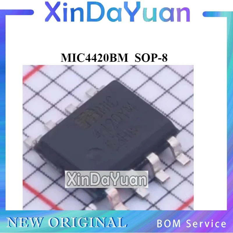 5 pcs MIC4420YM  MIC4420BM  SOP-8  Bridge Drive Chip