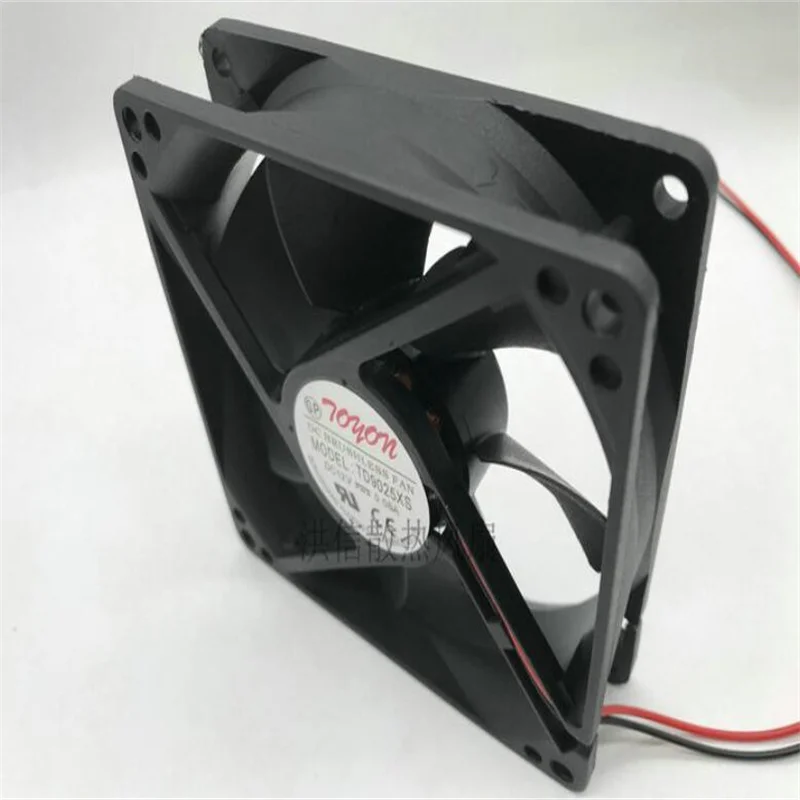 TD9025XS 12V 0.08A 9CM 92*25MM Two-line mute refrigerator cooling fan