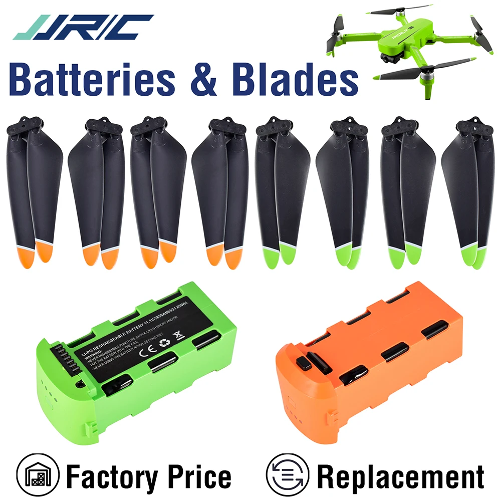 JJRC X17 Baterai Drone Baling-Baling Drone X17-04 RC Drone Qaudcopter Set Suku Cadang Pisau Asli