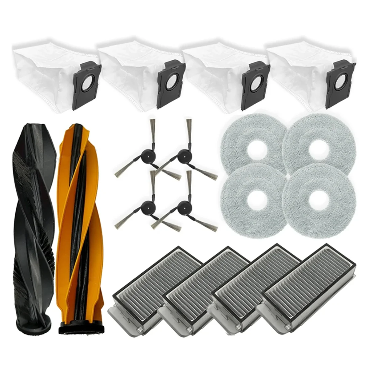 

Hot sale For X50 Ultra / S40 Enhanced Edition Robot Vacuum Cleaner Main Side Brush Hepa Filter Mop Cloth Replacement Parts