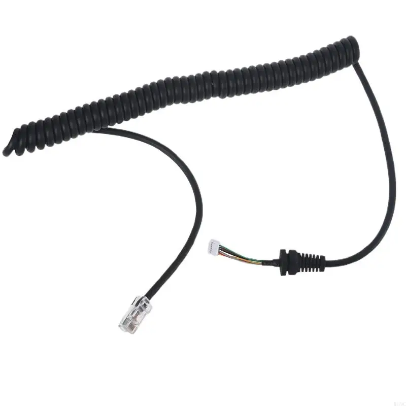 W89C 70cm كابل مكبر صوت بديل Super FT-8900R FT-1802 FT-1807MH 36B6JS FT-8900R FT-1802 FT-1807 Black